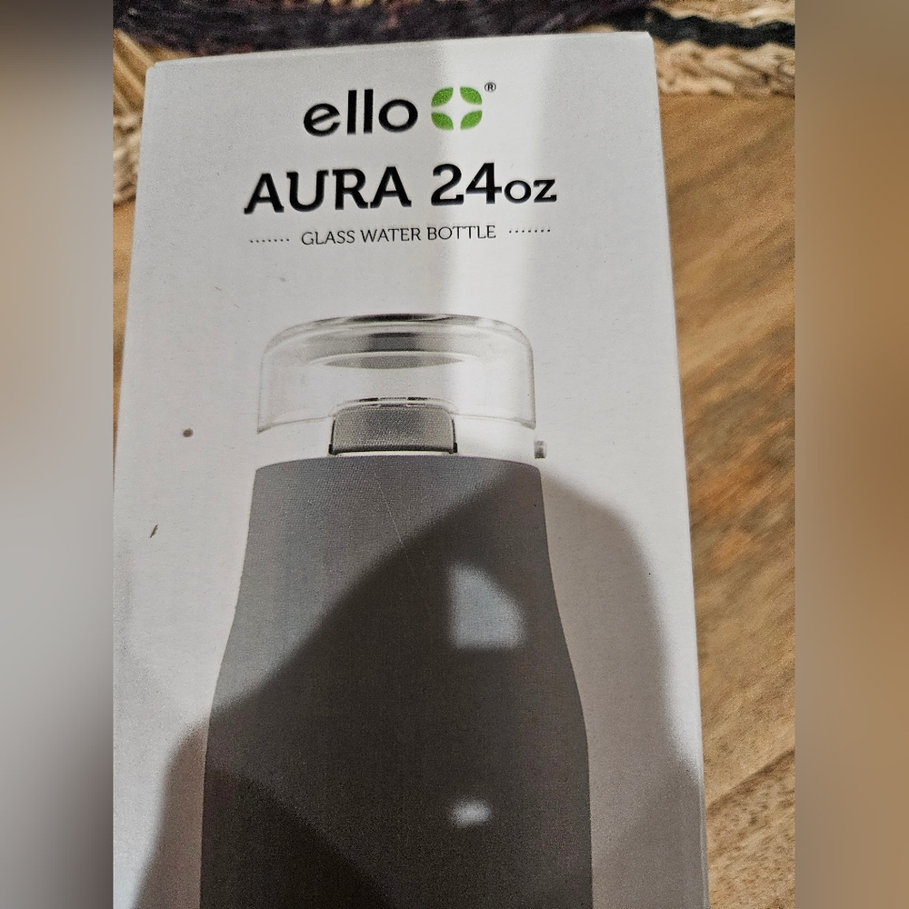 Brand New Ello Aura glass water bottle - Picture 2 of 12